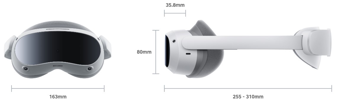 Pico 4 128Gb All in One MR VR Headset (Sanal Karma Gerçeklik